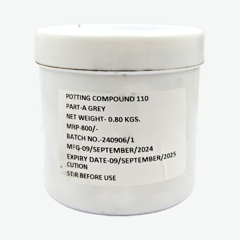 Potting Compound 110 (Part A & B) – Silicone Based Encapsulant for Electronics (1kg Each) - View 3
