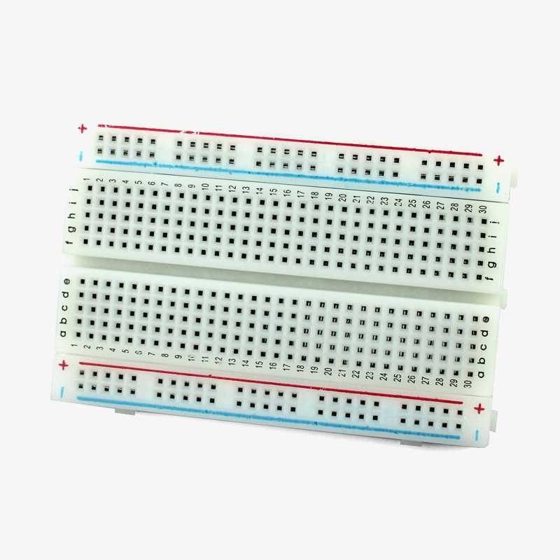 Small Breadboard / Mini Solderless Board - 400 points - View 1
