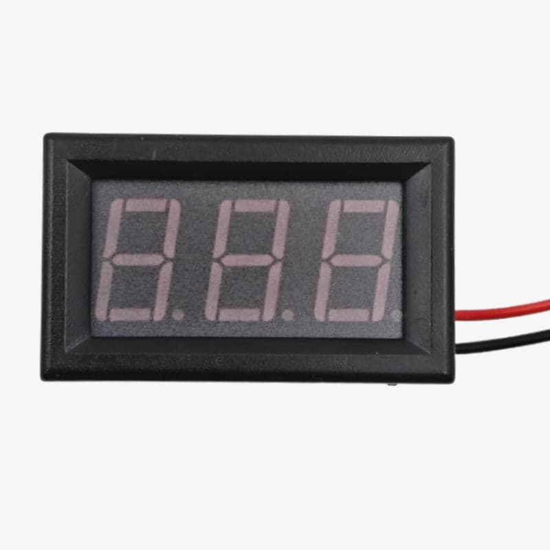 0.56 inch 0-100V DC Blue LED Two-Wire Digital Voltmeter Module - View 2