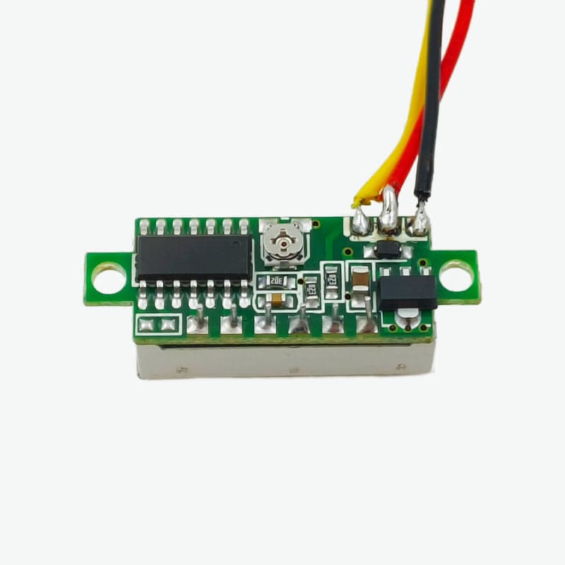 0.28 Inch 0-100V Three Wire DC Voltmeter - View 3