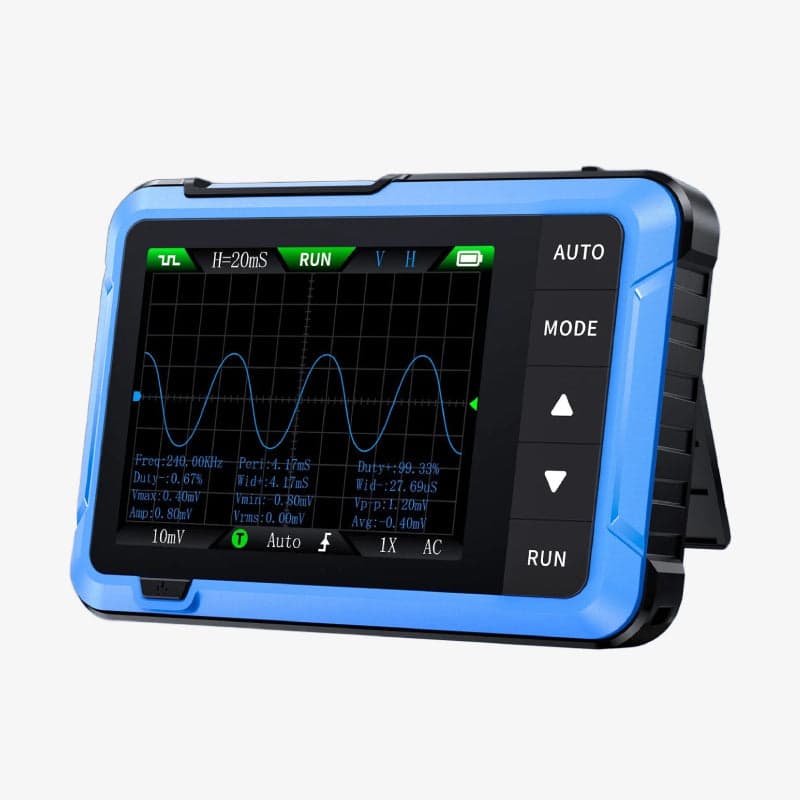 FNIRSI DSO-510 10MHz 48MS/s Mini Handheld Digital Oscilloscope Signal Generator - View 1