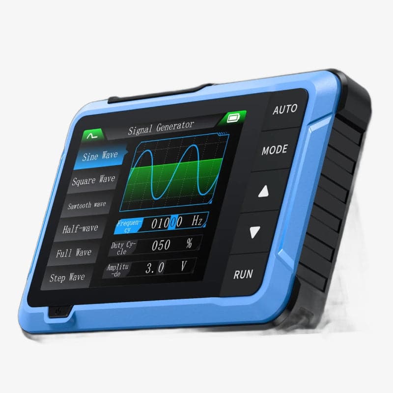 FNIRSI DSO-510 10MHz 48MS/s Mini Handheld Digital Oscilloscope Signal Generator - View 3