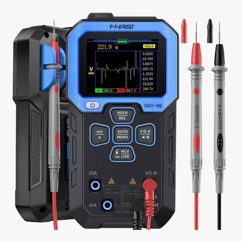 FNIRSI DMT-99 Intelligent Color Screen Digital MultiMeter - View 2