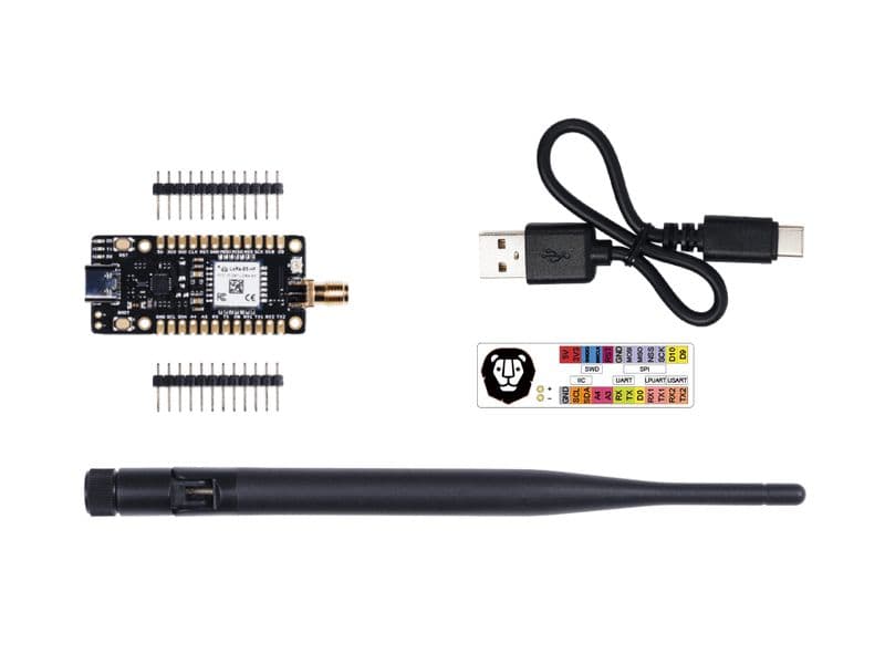 LoRa-E5 mini (STM32WLE5JC) Development Board - View 3