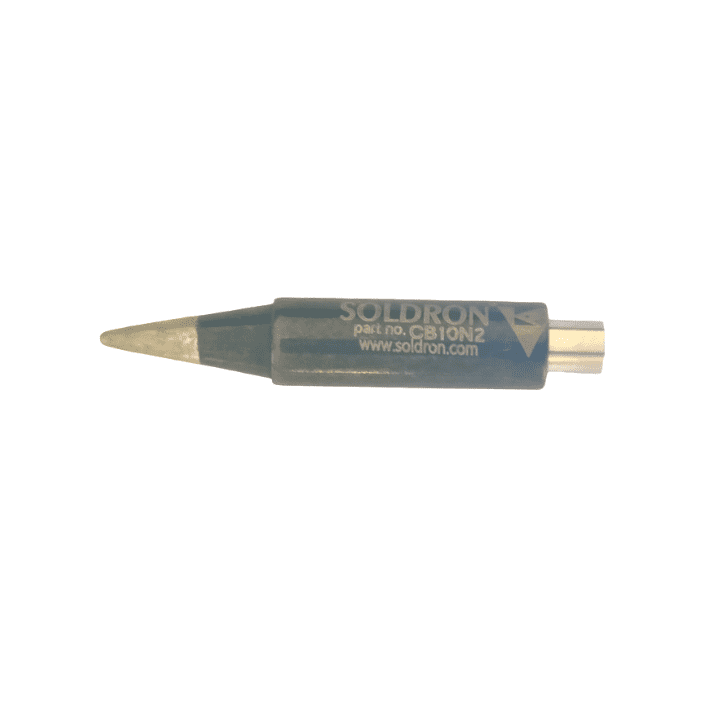 Soldron CB10N2 Black Micro Ceramic Coated Needle Soldering Iron Bit - View 1