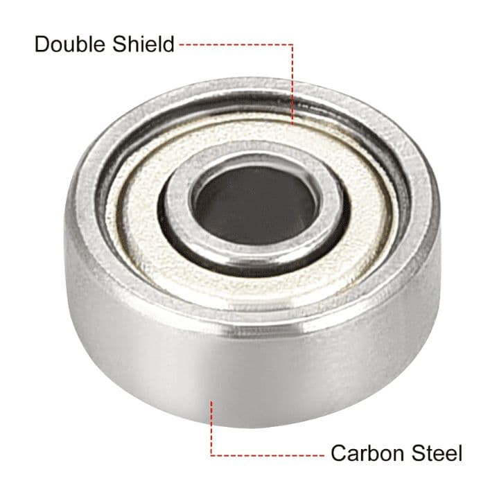 Radial Ball Bearing 624ZZ for 3D Printer - View 2