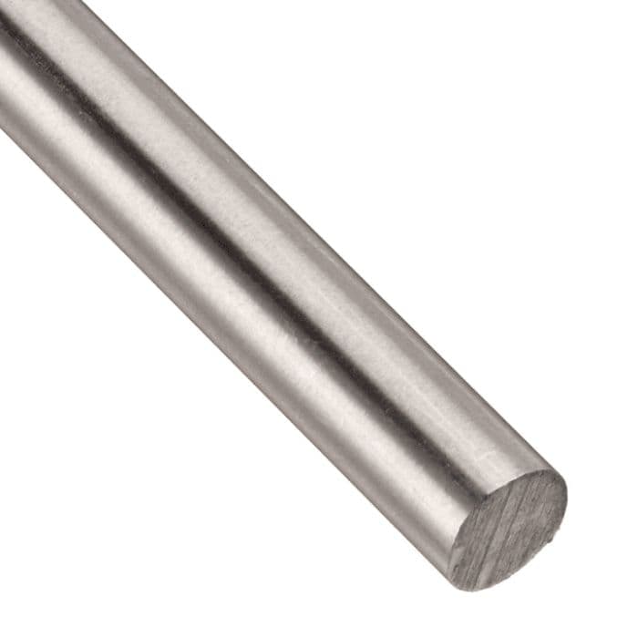 380mm Stainless Steel Rod with 8mm Diameter - View 3