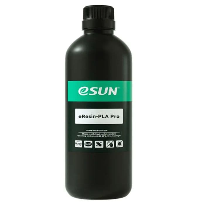 esun eResin-PLA Pro Bottle 1kg Black Color - View 1