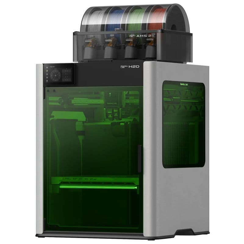 Bambu Lab H2D-Combo 2 40W Multicolor 3D Printer - View 1