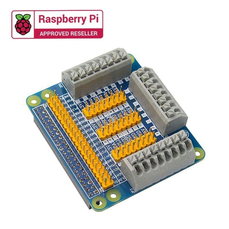 Raspberry Pi GPIO Multi-function Expansion Board with Fixed Screw Nylon Column Jumper Cap for Raspberry PI 4B-3B-3B+ - View 2