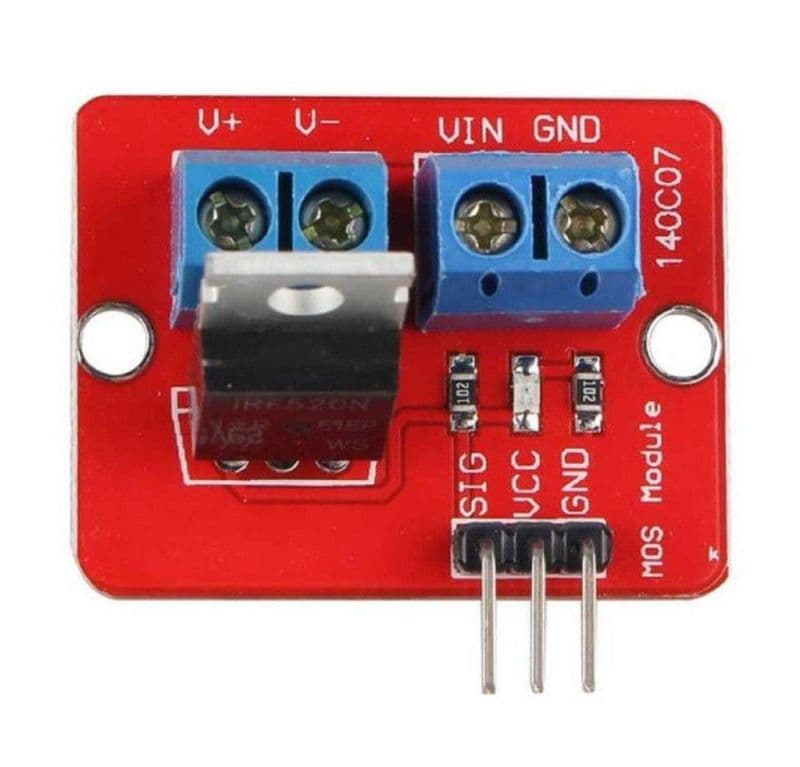 Arduino IRF520 MOSFET Driver Module for Boards compatible - View 2