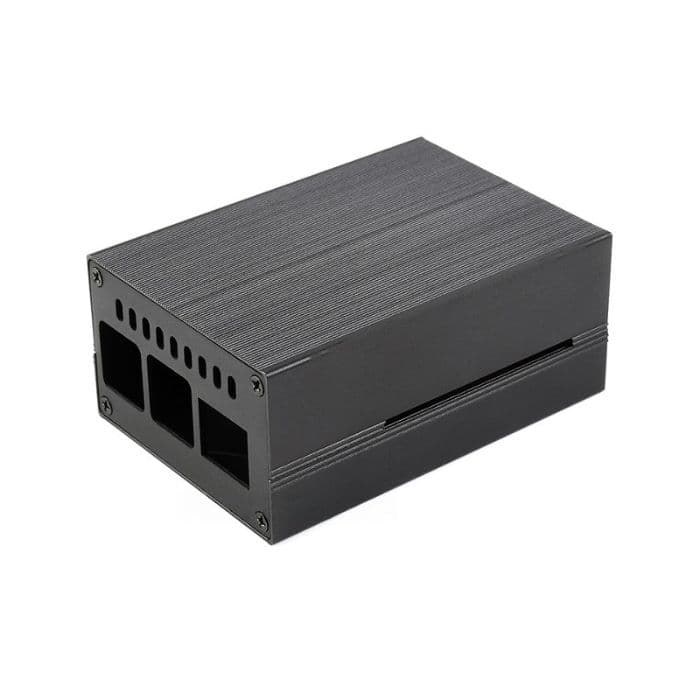 Waveshare Aluminum Cooling Case for Pi 4 with Fan - View 2