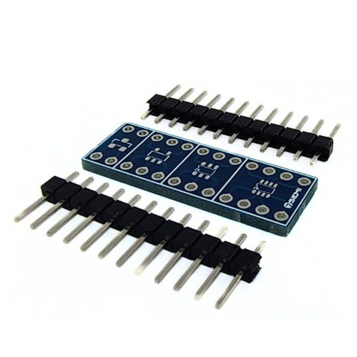 SOT23-3 SOT23-5 SOT23-6 SOT23-8 SMD to DIP PCB Adapter Board -7Semi - View 2
