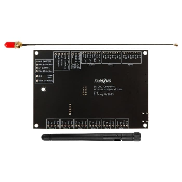 ELECROW 6 Axis CNC Controller for FluidNC - View 3