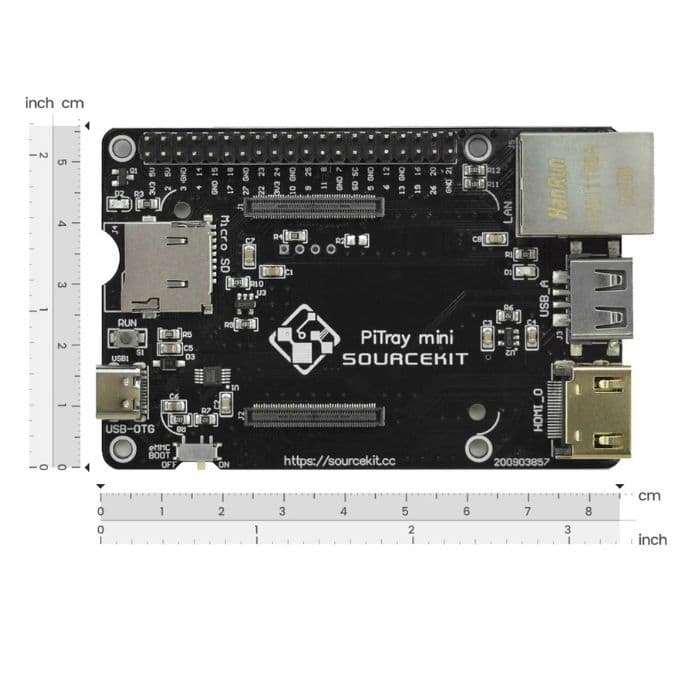 DFRobot PiTray Mini for Raspberry Pi Compute Module 4 - View 3