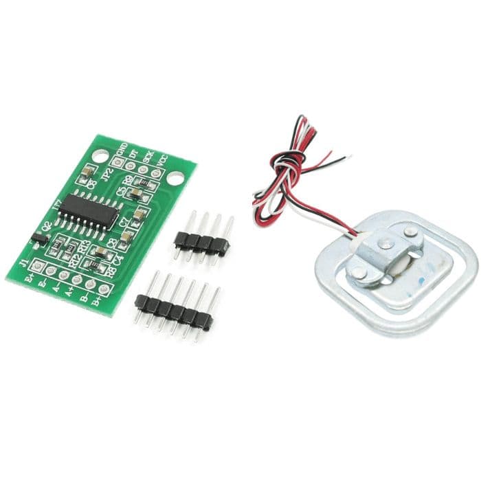 50kg Load Cell with HX711 Weight Sensor - View 1