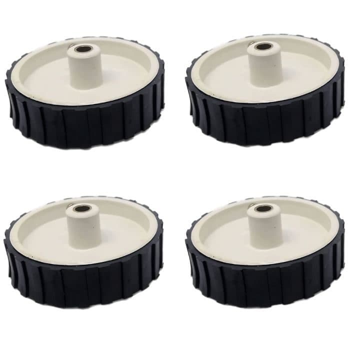 4 pieces 7 X 2 Cm Gear Motor Robot Wheel & 4 pieces 200 RPM Gear Motor - View 3
