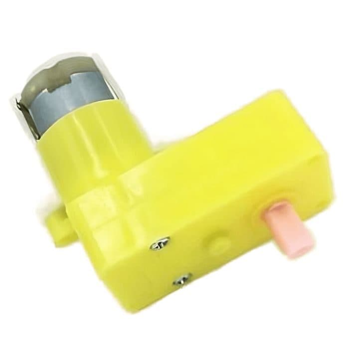 60 RPM L Shaped Single Shaft BO Motor (2 pcs) - View 3