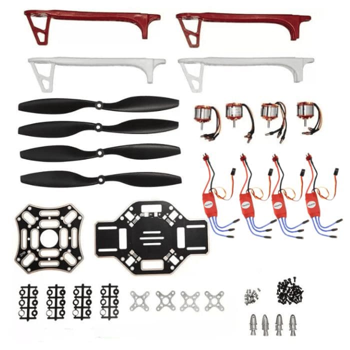 F450 Quadcopter Frame Kit with A2212 KV1000 Brushless Motor and 4 30A ESC and 2 Pair 1045 Propeller - View 1