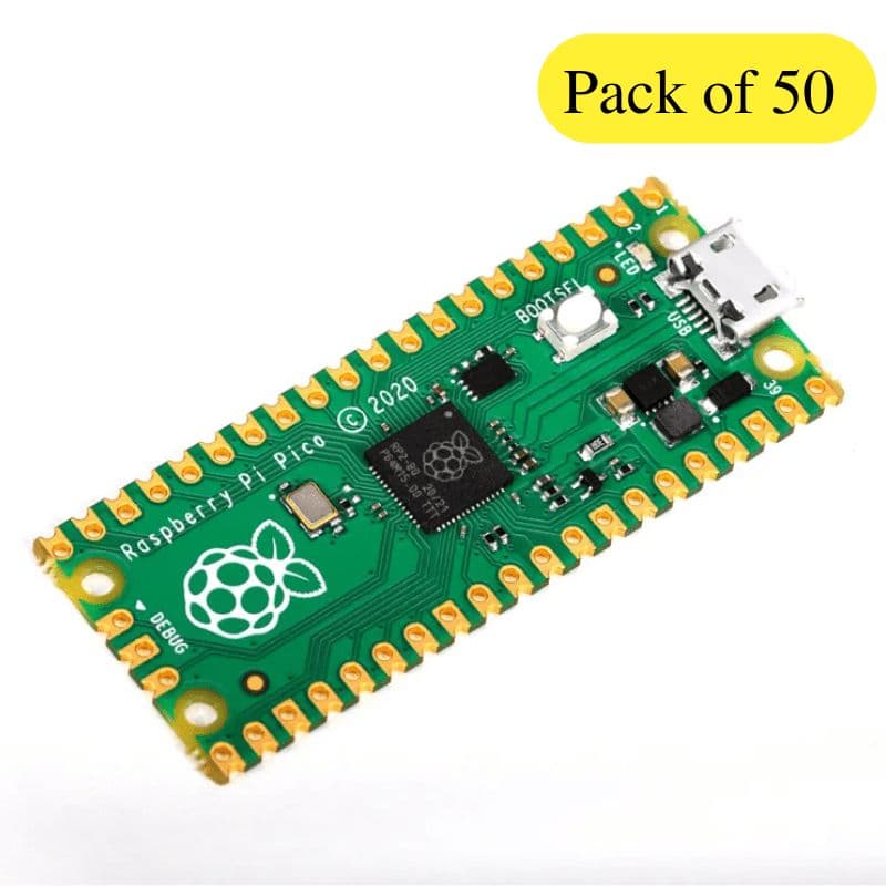 Raspberry Pi Pico Microcontroller Board - (Pack of 50) - View 1