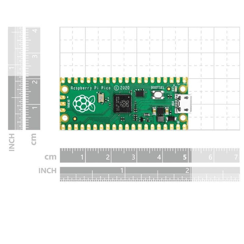 Raspberry Pi Pico Microcontroller Board - (Pack of 50) - View 3