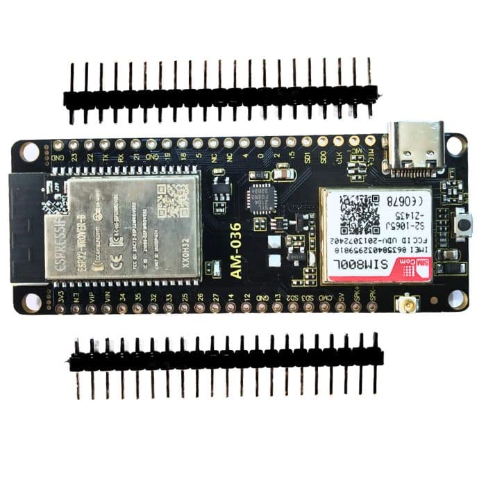 TTGO T-Call V1.4 ESP32 SIM800L Wireless Communication Module - View 1