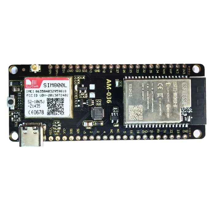 TTGO T-Call V1.4 ESP32 SIM800L Wireless Communication Module - View 2