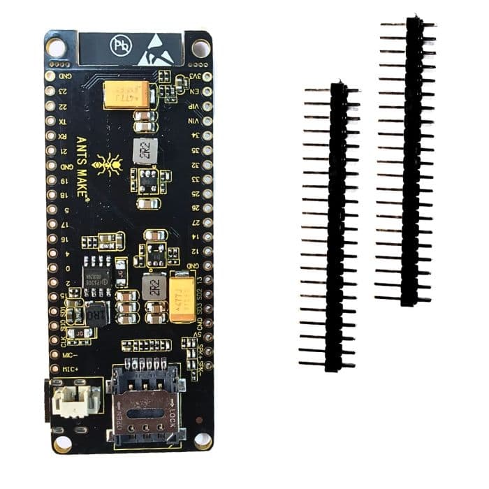 TTGO T-Call V1.4 ESP32 SIM800L Wireless Communication Module - View 3