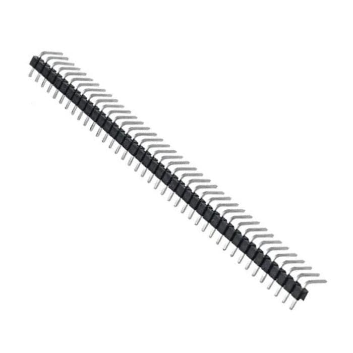 40x1 Male Berg Strip (90 Degree) - View 1
