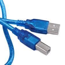 USB Type A to B Cable for Arduino (20cm)(Colour may vary) - View 3