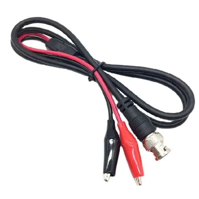 Oscilloscope Probe 1.5M BNC Male to Dual Alligator Clip - View 1