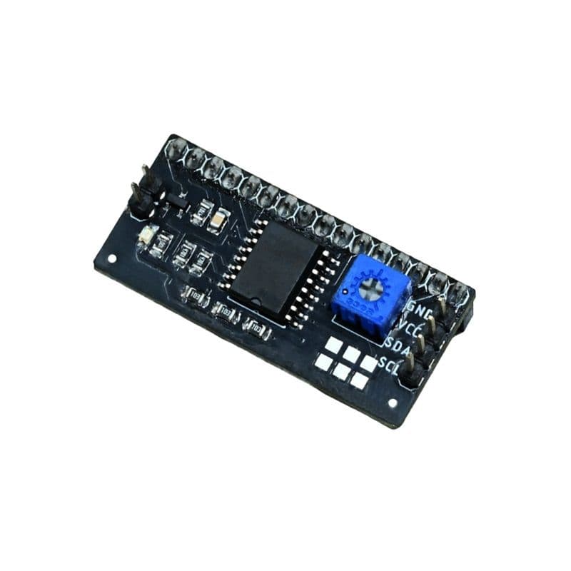 SmartElex IIC/I2C Serial Interface Adapter Module – LCD Display Interface Converter Board - View 1
