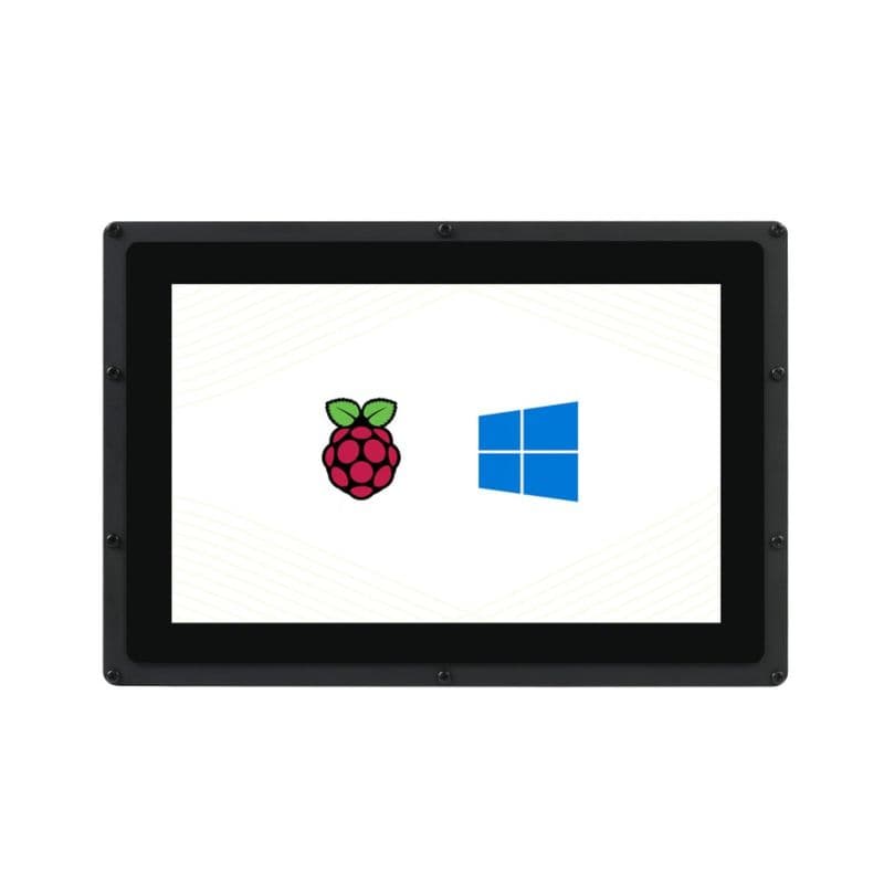 Original Waveshare 10.1 inch Raspberry Pi Touch Screen Display 1280x800 with Case - View 1