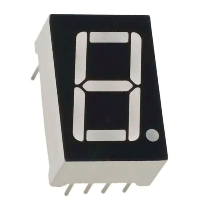 7 Segment Led Display (Common Anode) - View 2