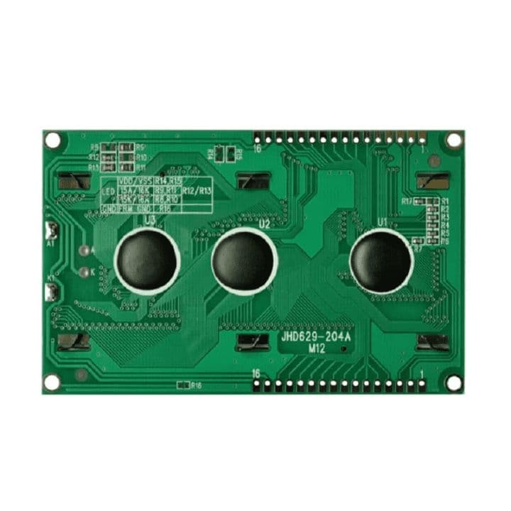 Original JHD 20x4 character LCD Display with Blue Backlight - View 3