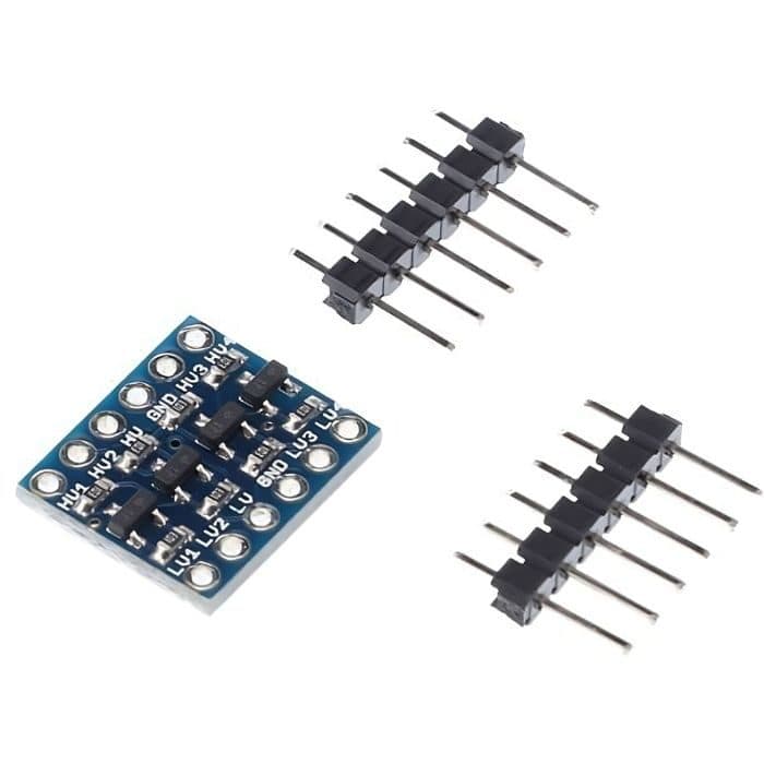 4 Channel (I2C or SPI) 3.3V-5V Bi-Directional Logic Level Converter - View 2