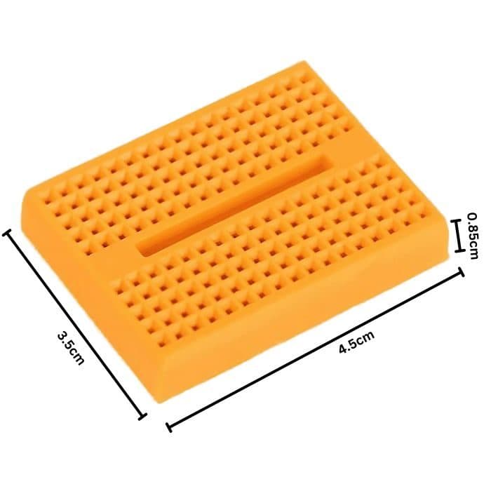 170 Points Mini Breadboard - View 3
