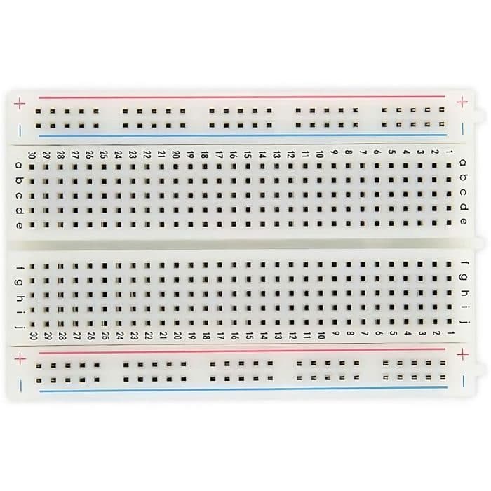 400 Tie Points Solderless Breadboard - View 1