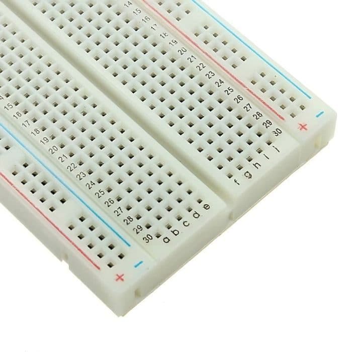 400 Tie Points Solderless Breadboard - View 3