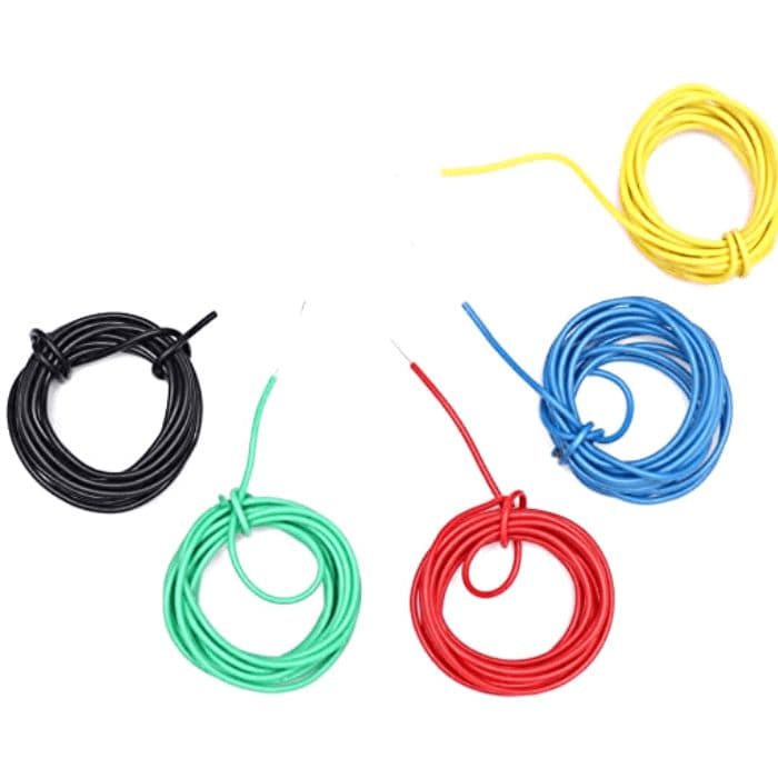 Hook up Wire Packet(1 meter each, 5 colors) - View 2