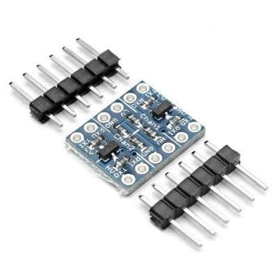 2 Channel Logic Level Converter (I2C, UART, 5V-3.3V) - View 1