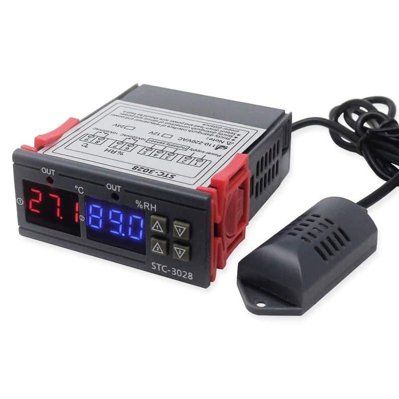 STC-3028 Digital Temperature Humidity Controller 110-220V - View 1