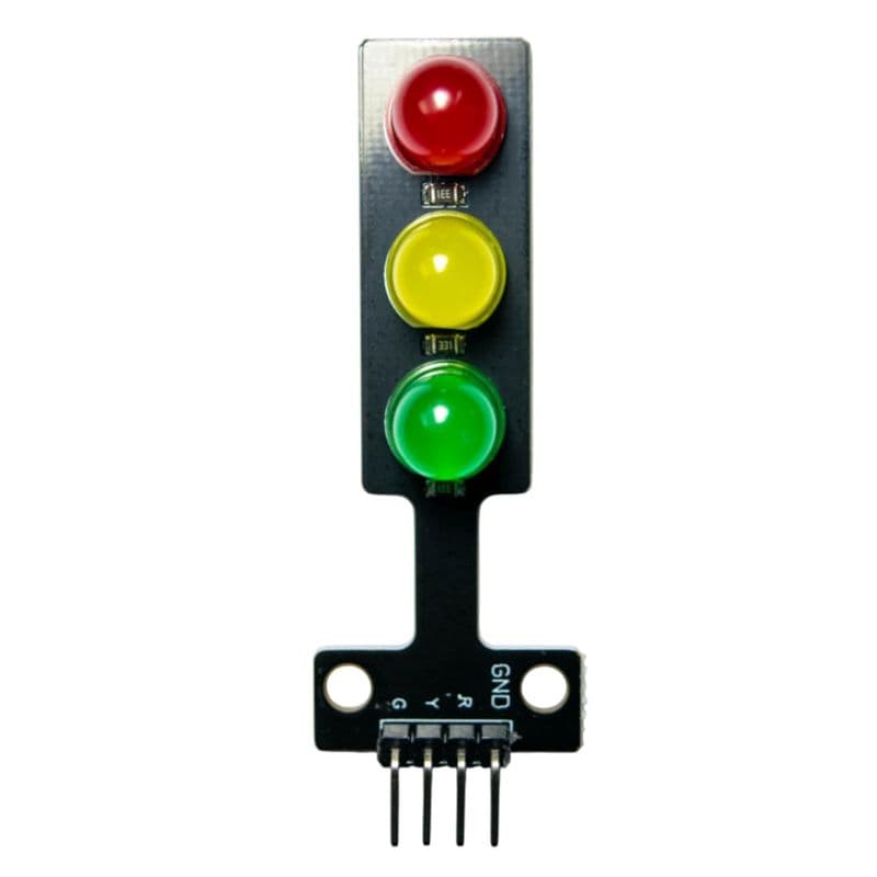 5V LED Traffic Light Module - View 2
