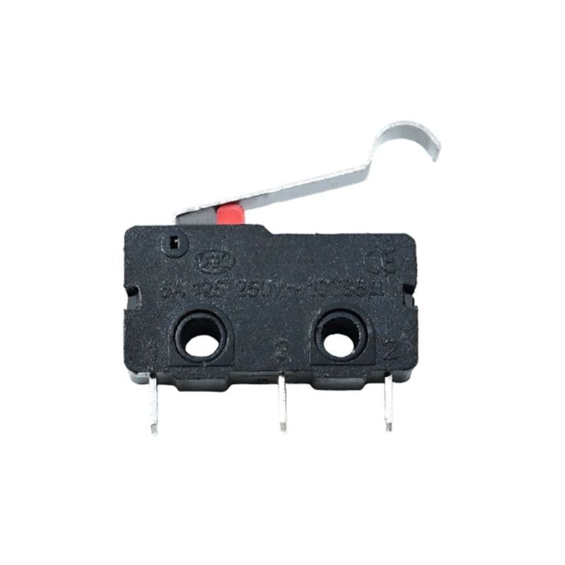 TACT SWITCH KW11-3Z 5A 250V Micro Switch Round Handle 3 Pin N/O N/C for 3D Printers - View 3
