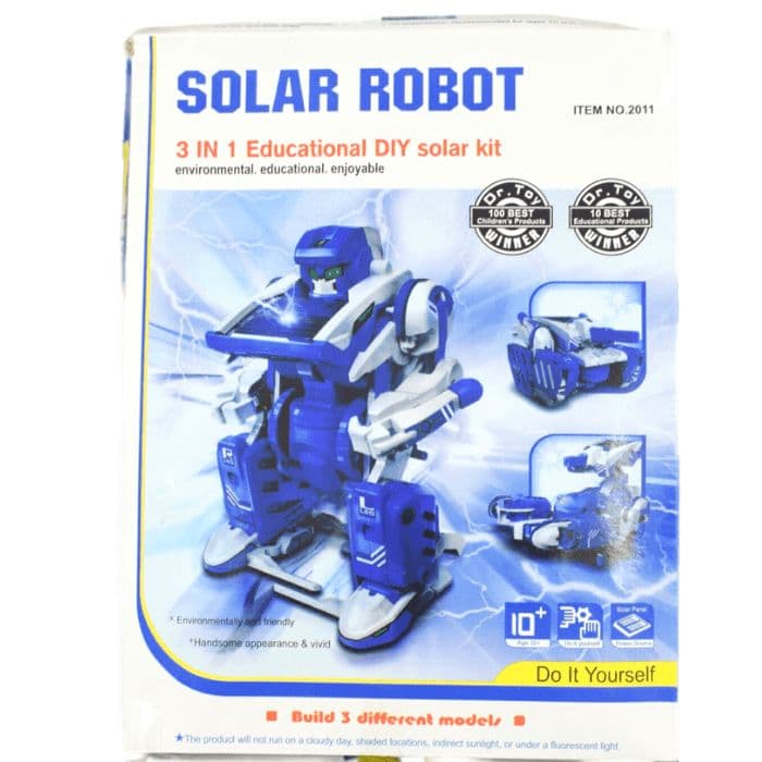 3 in 1 Educational DIY Solar Robot Kit - View 1