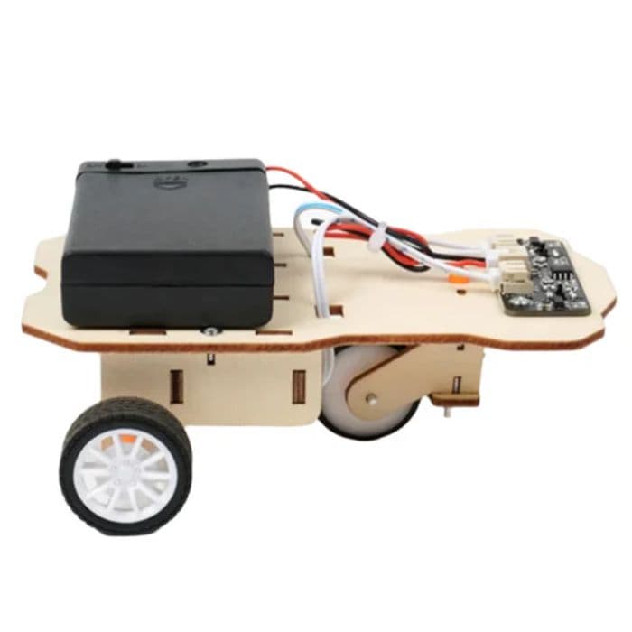 Wooden Educational Puzzle Tracking DIY Car Kit for Kids - View 2