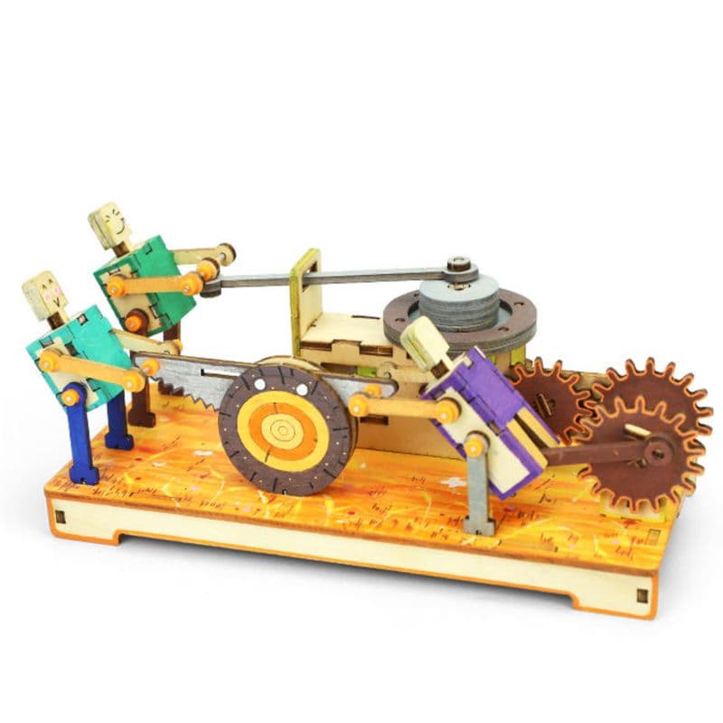 Pludo Sawmill Kit Science Toy – Learn Gears & Motion for Ages 11–14 | Grade 6 to 8 - View 1