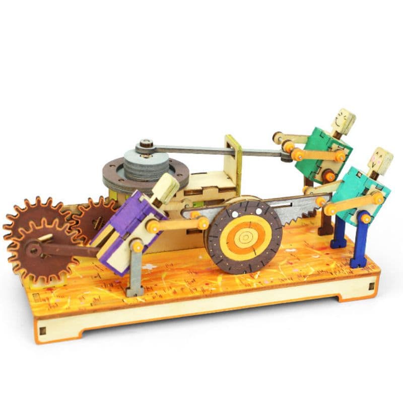 Pludo Sawmill Kit Science Toy – Learn Gears & Motion for Ages 11–14 | Grade 6 to 8 - View 2