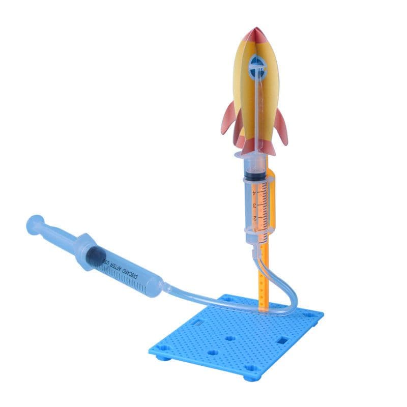 Pludo Rocket Launcher Kit DIY Science Kit – Learn Air Pressure & Rocket Launch Concepts for Ages 8–11 | Grade 3–5 - View 1