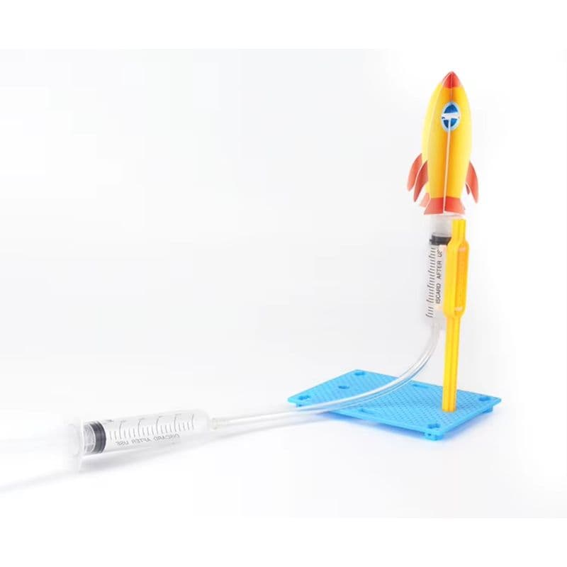 Pludo Rocket Launcher Kit DIY Science Kit – Learn Air Pressure & Rocket Launch Concepts for Ages 8–11 | Grade 3–5 - View 3